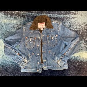 True Religion Sherpa Jean Jacket